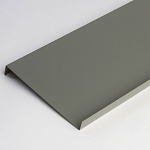 Отлив 0,45мм RAL 7039 оконный оцинкованный c порошковым покрытием