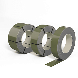 Лента оцинкованная (Штрипс) 0,7 мм (RAL 6013) с полимерным покрытием (полиэстер)