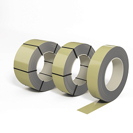 Лента оцинкованная (Штрипс) 0,6 мм (RAL 1000) с полимерным покрытием (полиэстер)