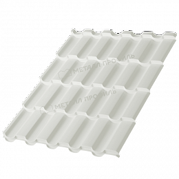 Металлочерепица МП Монтекристо-X NormanMP (ПЭ-01-9002-0,5)