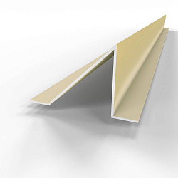 Планка снегозадержания (RAL 1015) оцинкованная, c полимерным покрытием 0,45 мм