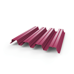 Профнастил Н75 - 0,65 (RAL 4010) с полимерным покрытием (полиэстер)