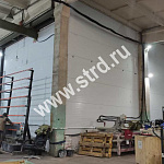 Стеновая трёхслойная сэндвич-панель трапеция 120мм 1000мм с видимым креплением минеральная вата Полиэстер Panline