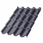 Металлочерепица МП Монтерроса-ML (PURMAN-20-7024-0,5)