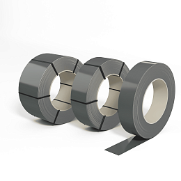 Лента оцинкованная (Штрипс) 0,5 мм (RAL 7005) с полимерным покрытием (полиэстер)