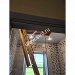 Лестница деревянная Fakro LWT Термоизол. складная 3-сегментная 130*60см 305см