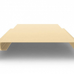 Линеарная панель оцинкованная с полимерным покрытием О-Г-24хС/20 0,7х347мм RAL 1014