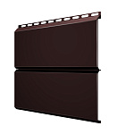 ЭкоБрус 0,345 Grand Line 0,5 PE с пленкой RAL 8017 шоколад