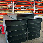 Парапет 1,2 мм плоский оцинкованный