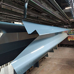 Планка ветровая 0,5 мм (все цвета RAL) фронтонная, с порошковым покрытием