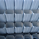 Колено водосточное прямоугольное полиэстер Grand Line Vortex RAL 9003