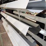 Парапет RAL 9002 полиэстер 0.45мм плоский