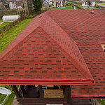 Гибкая черепица Шинглас Ультра Фокстрот рябина