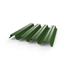 Профнастил Н75 - 0,6 (RAL 6010) с полимерным покрытием (полиэстер)
