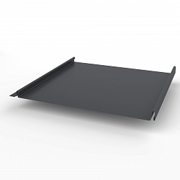 Кликфальц самозащелкивающийся оцинкованный с полимерным покрытием 0,5х542мм RAL 7024