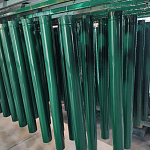 Труба водосточная оцинкованная порошок ф216х1250мм RAL 6005