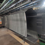 Парапет плоский RAL 7038 полиэстер 1,2 мм