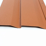 Металлосайдинг Корабельная доска оцинкованный с полимерным покрытием 0,45x265мм  RAL 9003