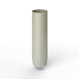 Труба водосточная оцинкованная порошок ф190х1250мм RAL 7032