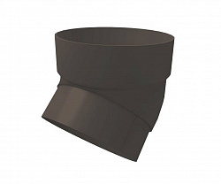 Колено 45 гр. пвх Grand Line ф87мм RAL 7024