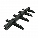 Снегозадержатель трубчатый 3000мм универсальный 40x20-1,0-1,0-3 холоднокатанная сталь с порошковым покрытием RAL 6009