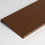 Отлив 0,55 мм RAL 8023 оконный оцинкованный c порошковым покрытием