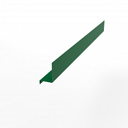 Доборная планка  RAL 6029 оцинкованная с порошковым покрытием 0,5мм