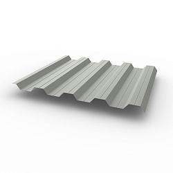 Профнастил НС44 (RAL 7038) 0,4х1047мм оцинкованный, с полимерным покрытием (Полиэстер)