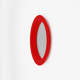 Откос радиусный 0,4 мм (RAL 3024) c порошковым покрытием