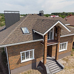 Гибкая черепица Шинглас Континент африка