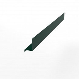 Доборная планка  RAL 6005 оцинкованная с порошковым покрытием 0,7мм