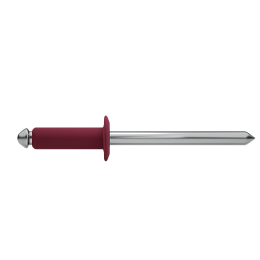 Заклепка 3.2x10 (RAL 4002) A2/A2 вытяжная