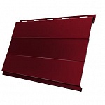 Вертикаль 0,2 prof 0,5 Satin с пленкой RAL 3005 красное вино