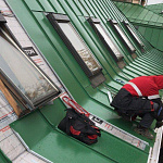 Фальц двойной стоячий оцинкованный с полимерным покрытием 0,7х625мм RAL 3011