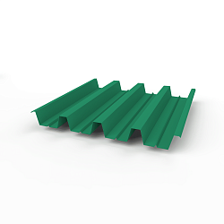Профнастил Н60 (RAL 6032) 0,5х845мм оцинкованный, с полимерным покрытием (Полиэстер)