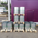 Лента оцинкованная штрипс 0,65х625мм