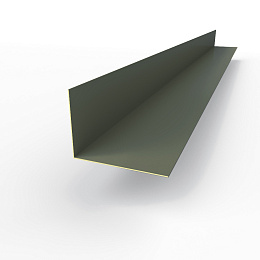 Планка угла внутренняя RAL 7010 оцинкованная c порошковым покрытием 0,45мм