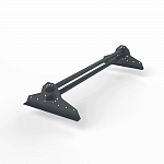 Снегозадержатель трубчатый 3000мм универсальный 40x20-1,0-2,0-3 холоднокатанная сталь с порошковым покрытием RAL 7024