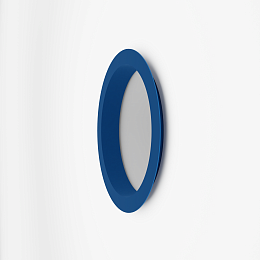 Откос радиусный 0,55 мм (RAL 5017) c порошковым покрытием