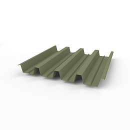 Профнастил Н60 (RAL 6013) 0,65х845мм оцинкованный, с полимерным покрытием (Полиэстер)