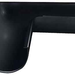 Угол желоба 90гр. внешний оцинкованный Grand Line Optima ф125х345мм RAL 7024