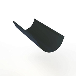 Желоб водосточный оцинкованный порошок ф150х2000мм RAL 7016