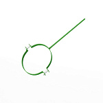 Крепление водосточный трубы сварное оцинкованное порошок ф90х10х250мм RAL 6018