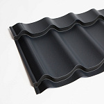 Металлочерепица Монтеррей классик оцинкованная с полимерным покрытием 0.4x1180мм  RAL 7024