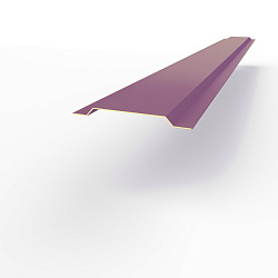 Нащельник RAL 4001 оцинкованный c полимерным покрытием 0,45 мм