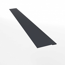 Планка начальная для металлосайдинга экобрус оцинкованная с порошковым покрытием 0,45мм ширина менее 625 мм RAL 7024