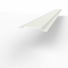 Нащельник RAL 9010 оцинкованный c полимерным покрытием 0,45 мм