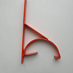 Крепление желоба водосточного c порошковым покрытием ф150x350мм RAL 2004