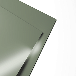 Лист оцинкованный 0,55х1250мм (RAL 7033) с полимерным покрытием (полиэстер)