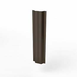 Штакетник оцинкованный с полимерным покрытием  П-образный 0,5х100мм RR 32